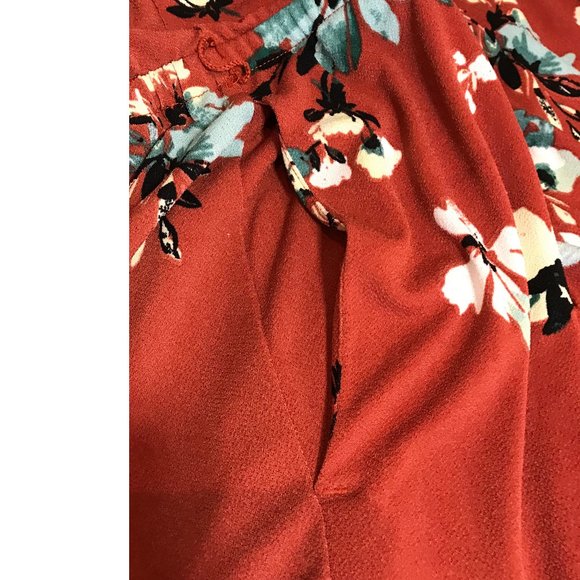 Women  4X jump suit Evri side hidden pockets chest 64" x 52 -60" stretch waist - Picture 7 of 9